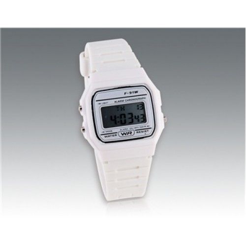 Stylish Digital Watch (White)